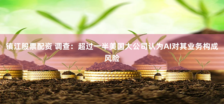 镇江股票配资 调查：超过一半美国大公司认为AI对其业务构成风险