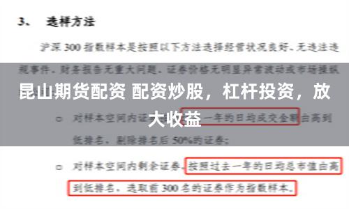 昆山期货配资 配资炒股，杠杆投资，放大收益